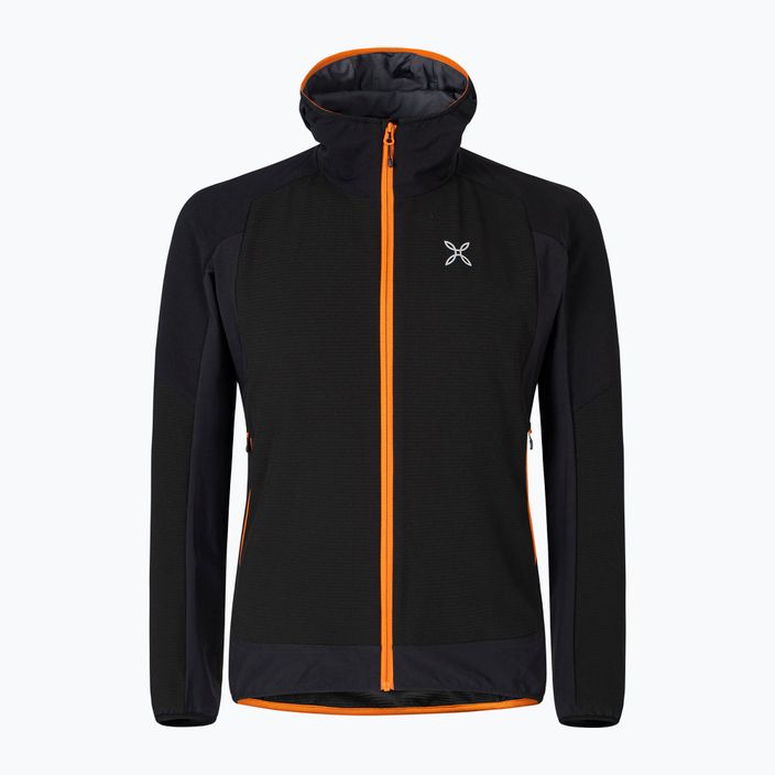 Men's Montura Premium Wind Hoody nero/mandarino jacket
