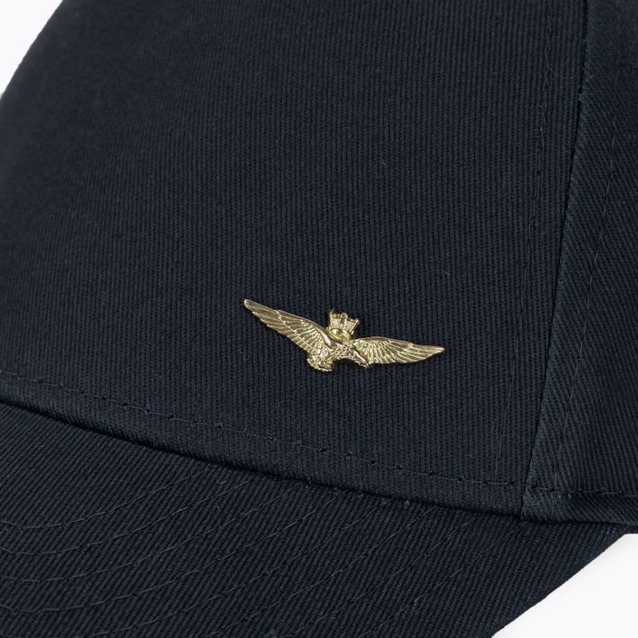 Men's Aeronautica Militare Basic With Metal Eagle baseball cap blue navy 3
