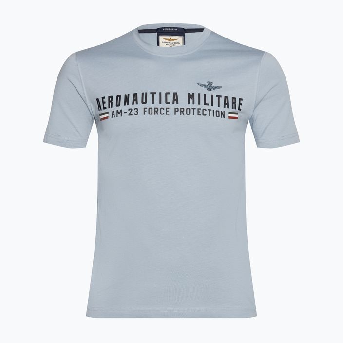 Men's Aeronautica Militare Heritage light blue T-shirt