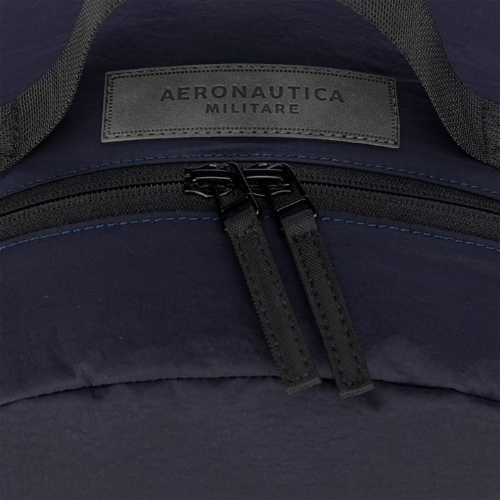 Aeronautica Militare backpack Iridescent blue navy 4