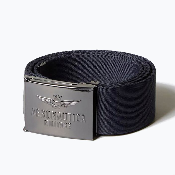 Aeronautica Militare trouser belt CI299CT3209 dark blue