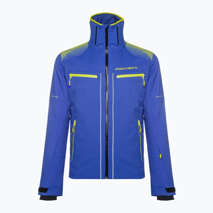 Fischer RC4 blue marine men's ski jacket 2