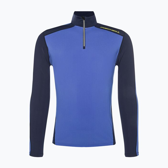 Men's ski sweatshirt Fischer Golm blue marine 3
