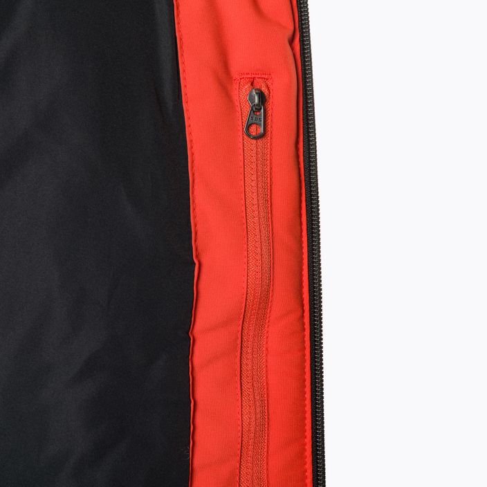 Men's ski jacket Fischer Semmering red tomato 10
