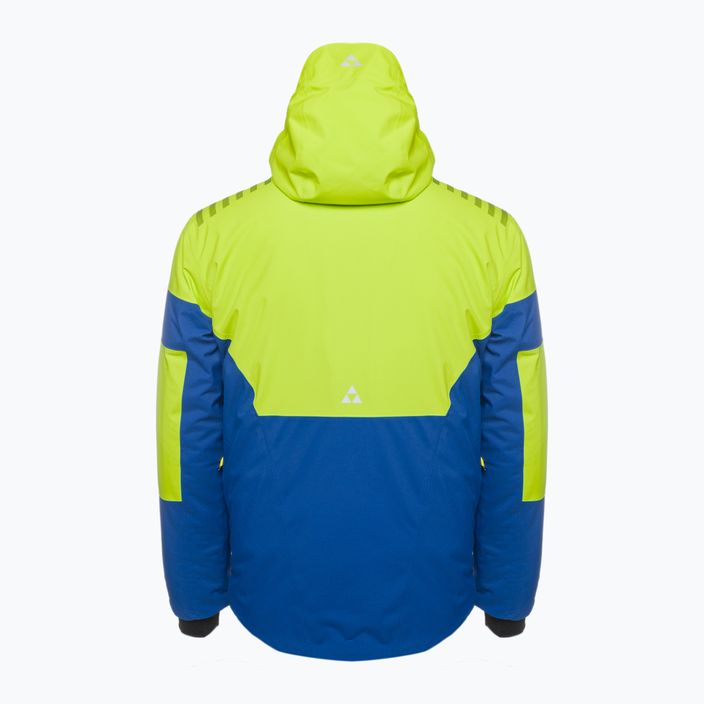 Fischer Semmering light green men's ski jacket 6