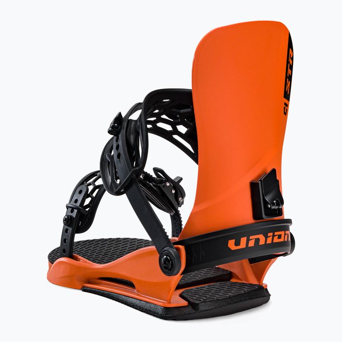 Union STR men's snowboard bindings orange 2210635 4