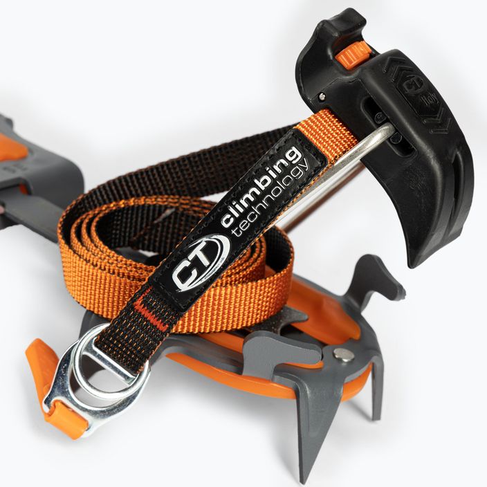 Climbing Technology Nuptse Evo automatic crampons orange 3I852D 4
