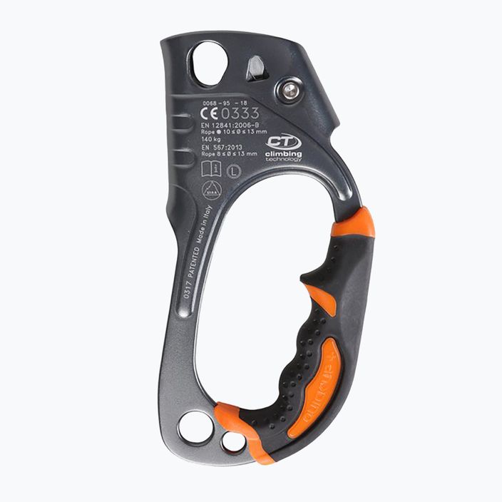 Climbing Technology Quick Up+ titanium clamping device 2