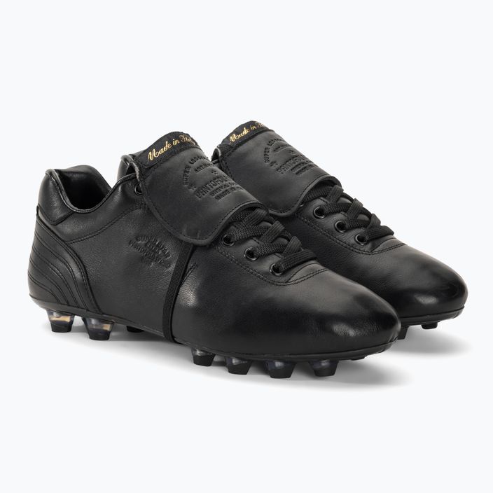 Pantofola d'Oro men's football boots Lazzarini Tongue nero 4