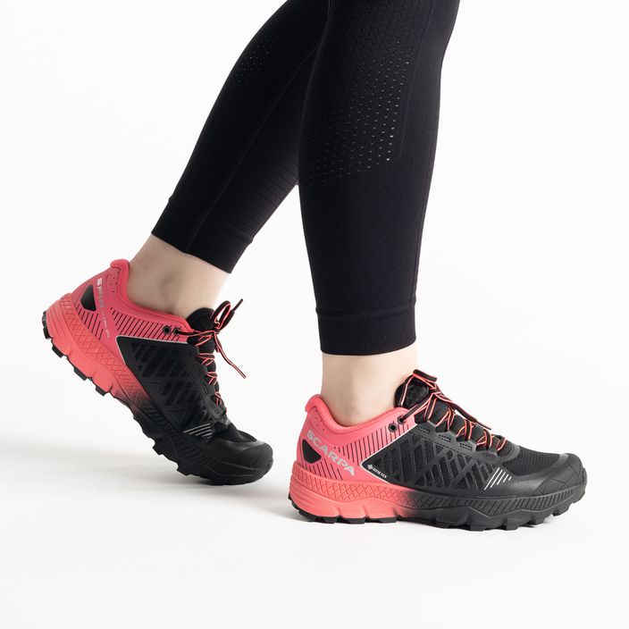 SCARPA Spin Ultra women's running shoes black/pink GTX 33072-202/1 2
