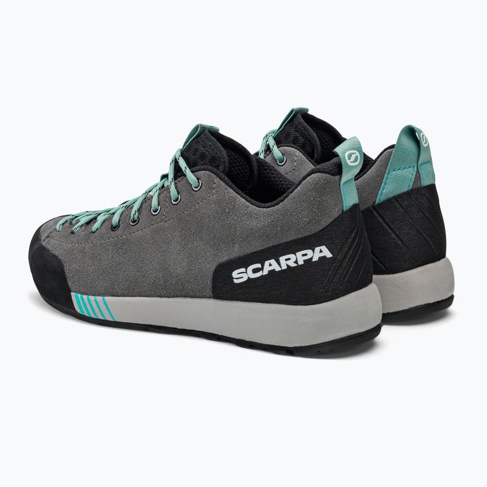 Women's trekking boots SCARPA Gecko grey-black 72602 3