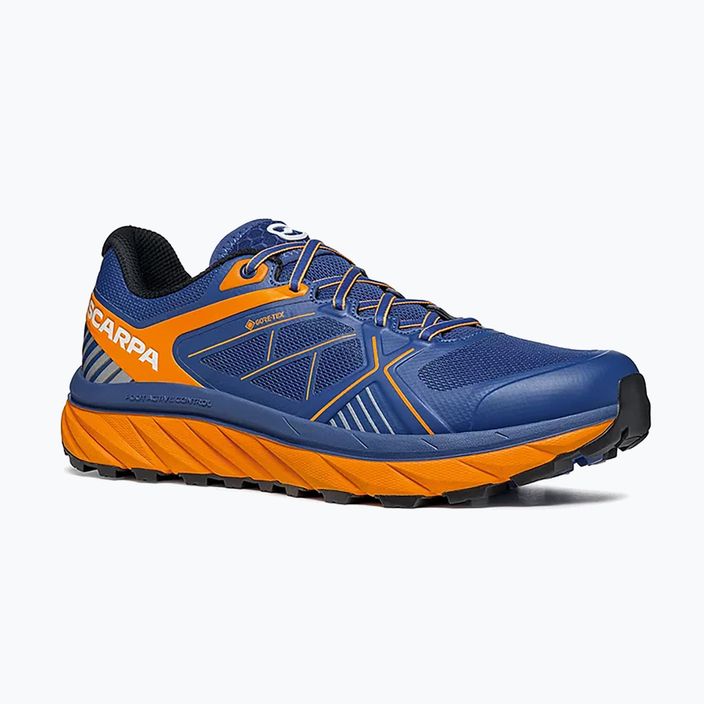 SCARPA Spin Infinity GTX men's running shoes navy blue-orange 33075-201/2 11