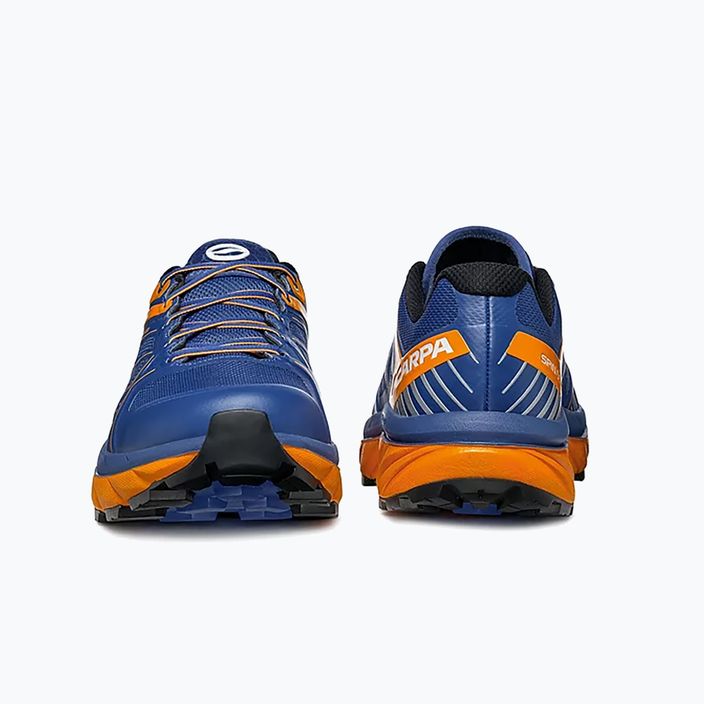 SCARPA Spin Infinity GTX men's running shoes navy blue-orange 33075-201/2 14