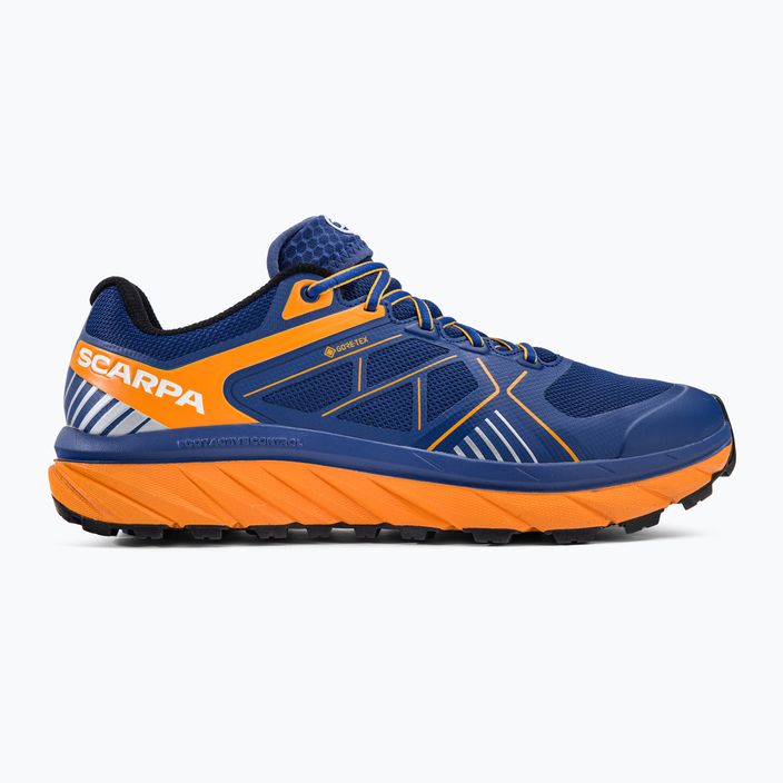 SCARPA Spin Infinity GTX men's running shoes navy blue-orange 33075-201/2 2