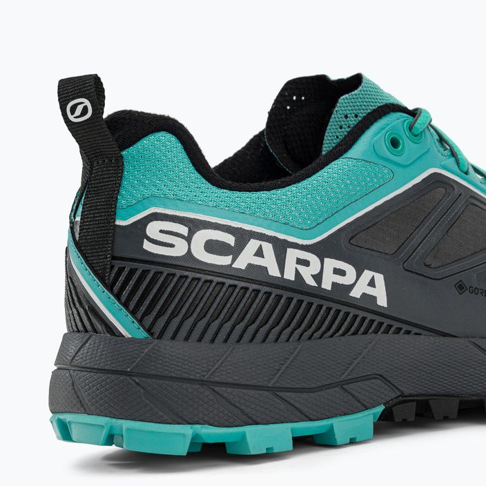 Women's trekking boots SCARPA Rapid GTX grey-blue 72701 9