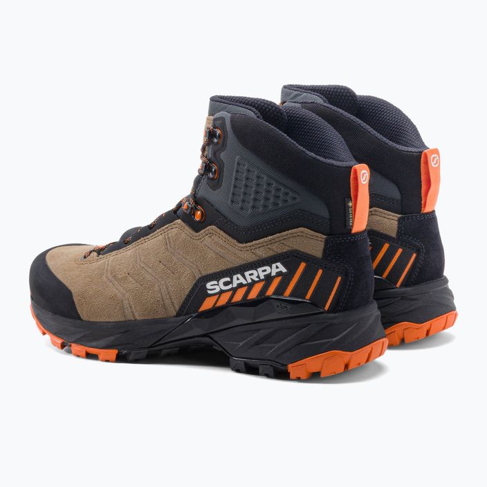 Men's trekking boots SCARPA Rush TRK GTX brown 63140-200 3