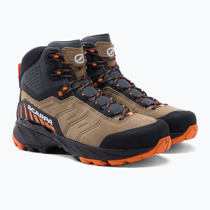 Men's trekking boots SCARPA Rush TRK GTX brown 63140-200 5