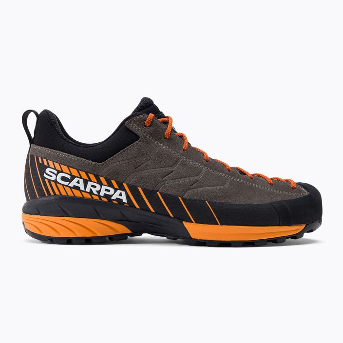 Men's SCARPA Mescalito approach shoes orange 72103-350 2