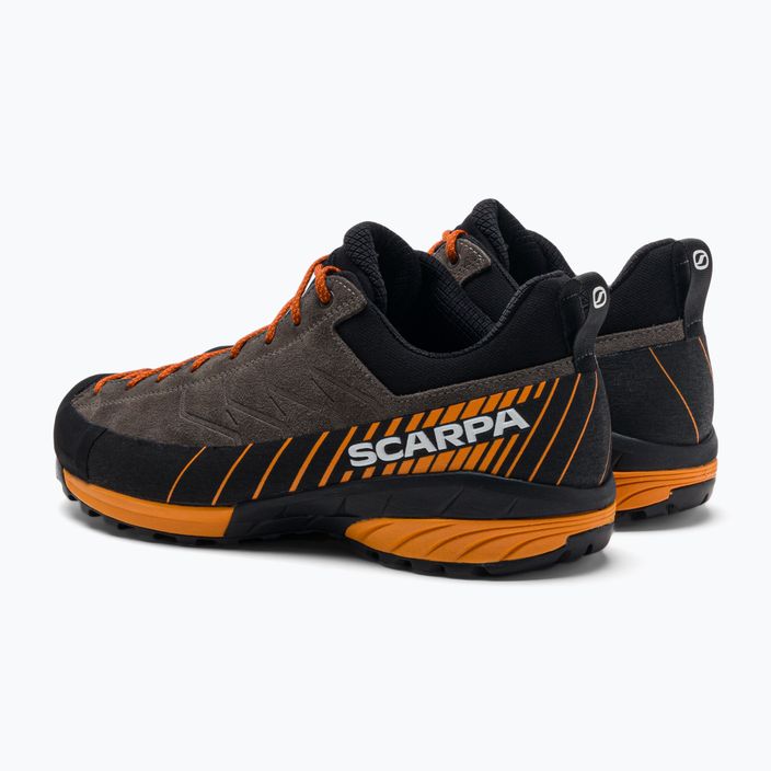 Men's SCARPA Mescalito approach shoes orange 72103-350 3