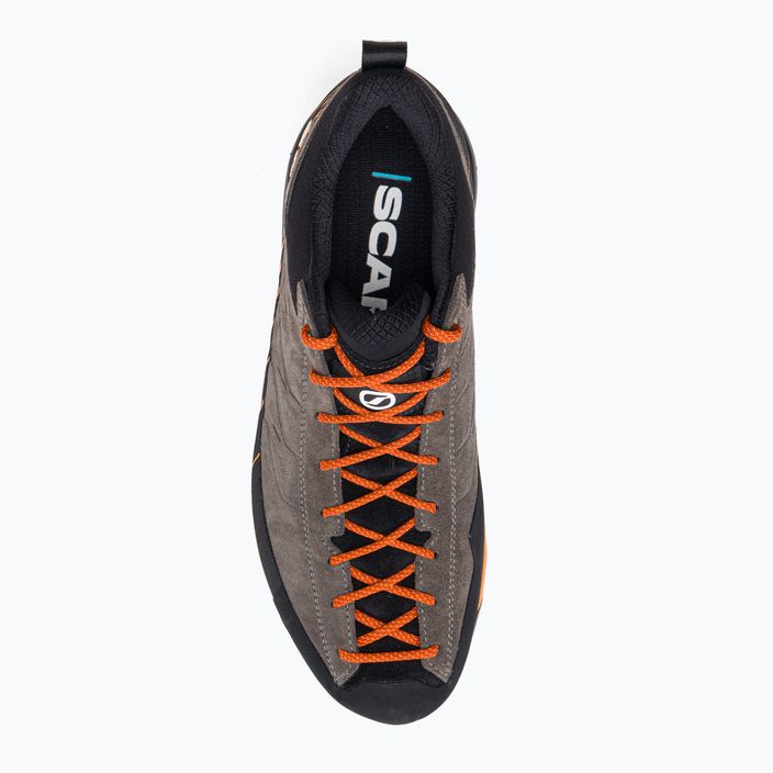 Men's SCARPA Mescalito approach shoes orange 72103-350 6