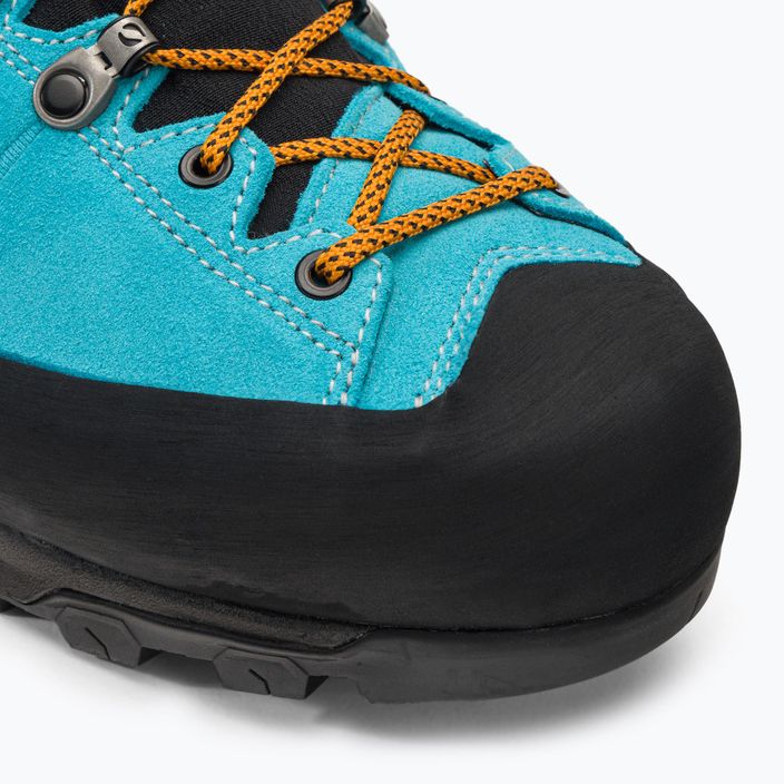 Men's trekking boots SCARPA Mescalito TRK GTX turquoise-black 61050 7
