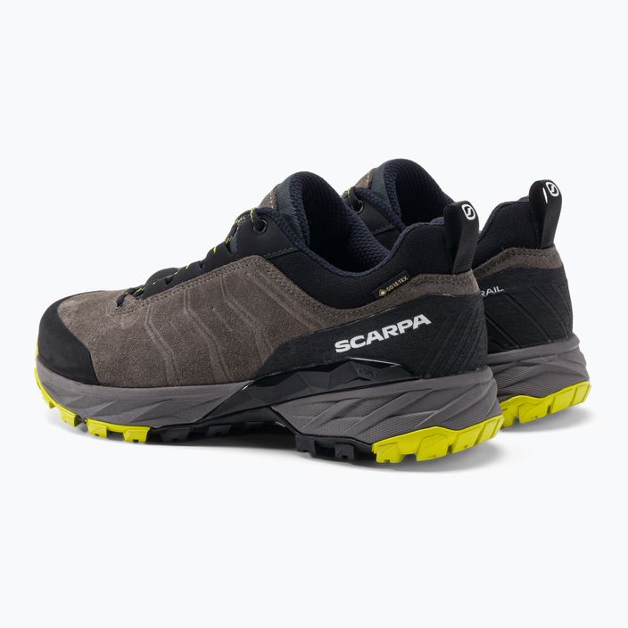 Men's trekking boots SCARPA Rush Trail GTX grey 63145-200 3