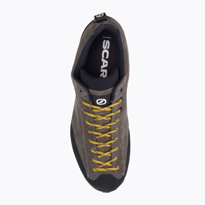 SCARPA men's Mojito Trail Gtx titanium-mustard trekking boots 63316-200 6