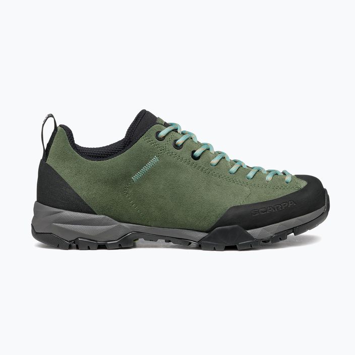 Women's trekking boots SCARPA Mojito Trail green/black 63322 11