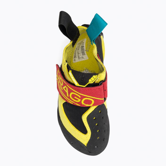 SCARPA children's climbing shoes Drago Kid Xs Grip 2 yellow 70047-003/1 6