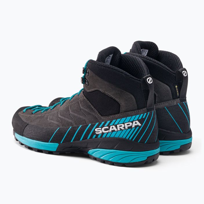 Men's approach shoes SCARPA Mescalito Mid GTX grey 72097-200 3