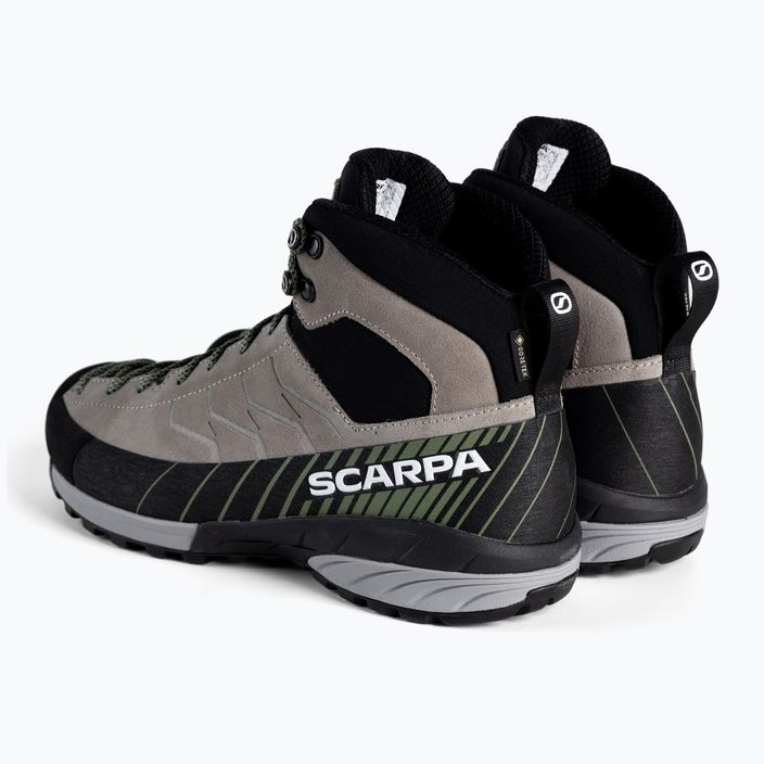 Men's SCARPA Mescalito Mid GTX approach shoes beige 72097-200 3