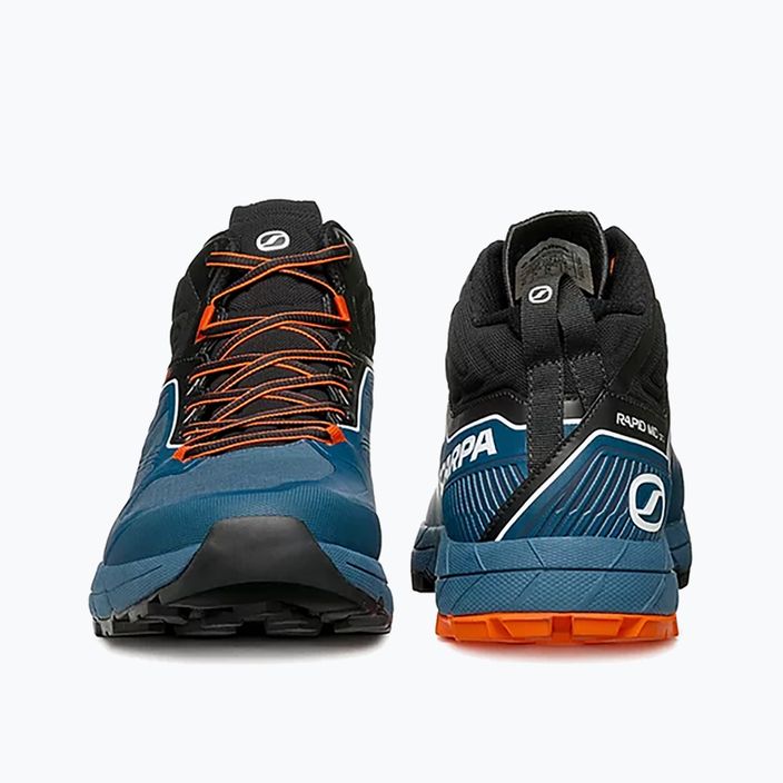 Men's trekking boots SCARPA Rapid Mid GTX blue 72695-200/2 15