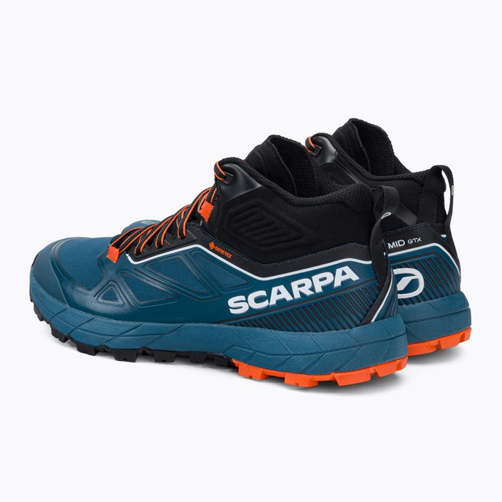 Men's trekking boots SCARPA Rapid Mid GTX blue 72695-200/2 3