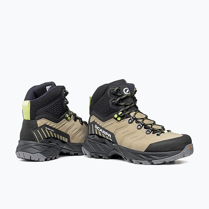 Women's trekking boots SCARPA Rush Trk Pro GTX beige/black 63139 14