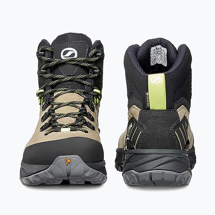 Women's trekking boots SCARPA Rush Trk Pro GTX beige/black 63139 15