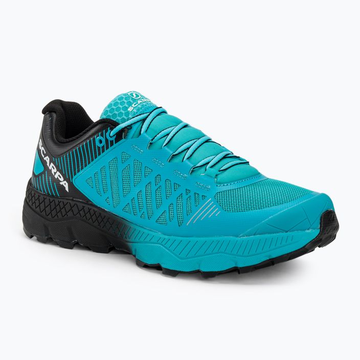 Men's SCARPA Spin Ultra azure/black running shoes