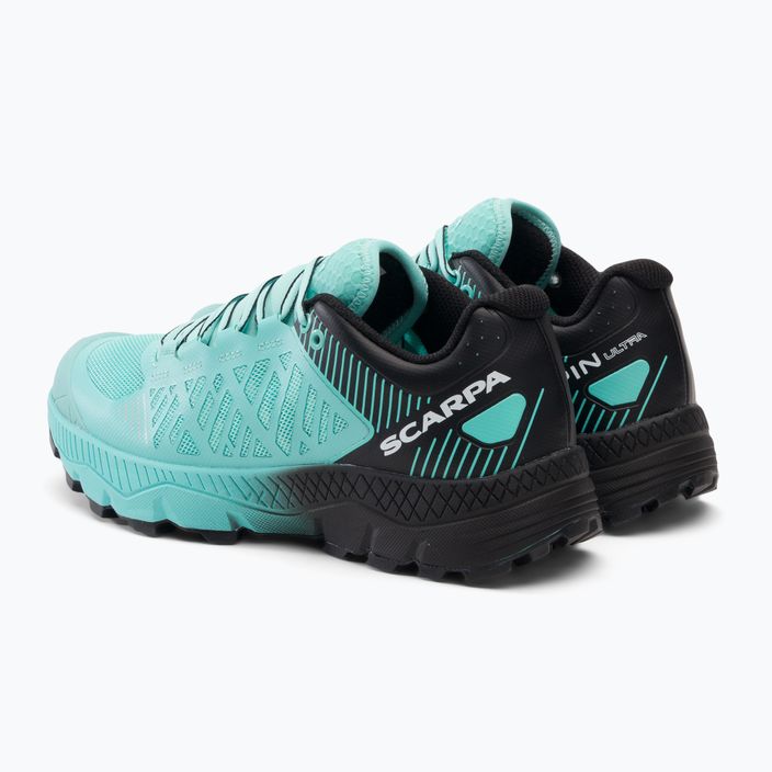SCARPA Spin Ultra women's running shoes blue/black 33069 3