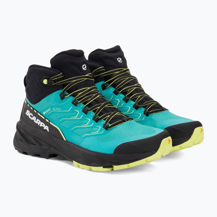 Women's trekking boots SCARPA Rush 2 Mid GTX blue 63132 4