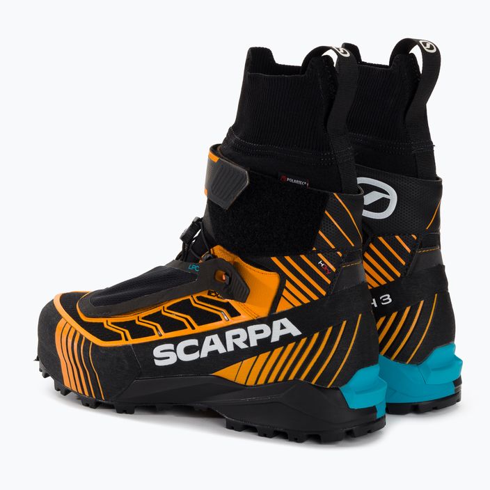 Men's trekking boots SCARPA Ribelle Tech 3 HD black-orange 71074 3