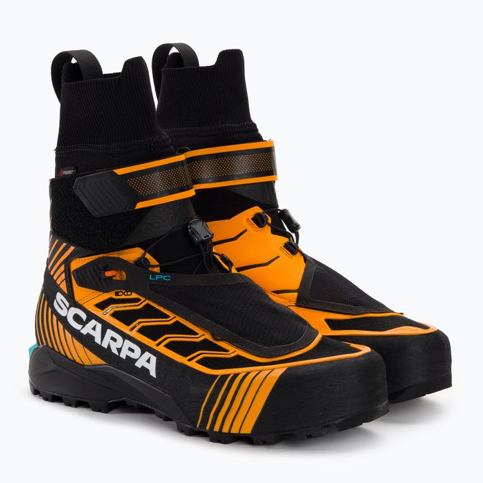 Men's trekking boots SCARPA Ribelle Tech 3 HD black-orange 71074 4