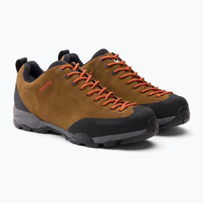 Men's trekking boots SCARPA Mojito Trail brown 63322 4