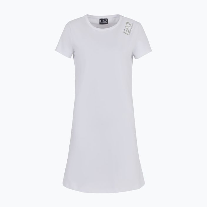 EA7 Emporio Armani Train Core white dress