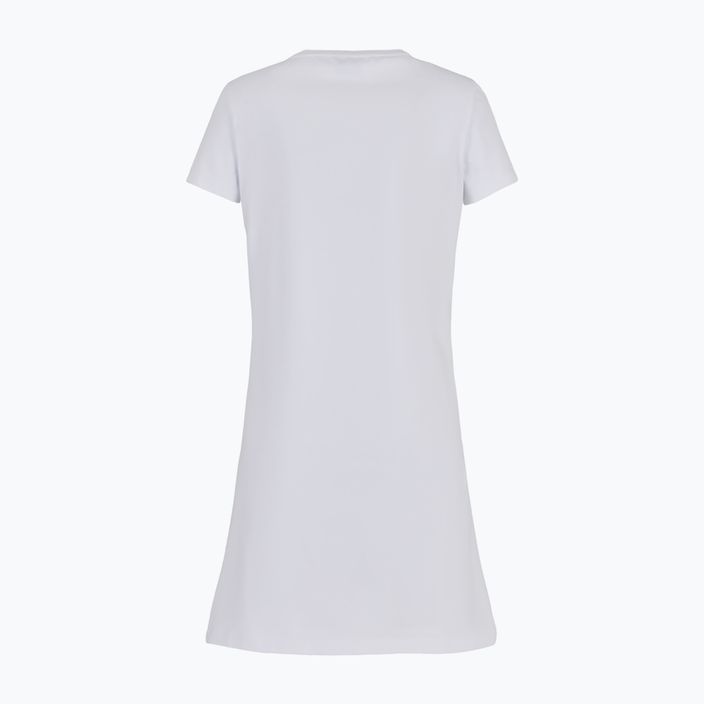 EA7 Emporio Armani Train Core white dress 2