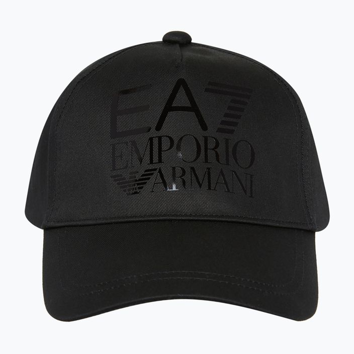 Women's EA7 Emporio Armani Train Logo Series cap black 2