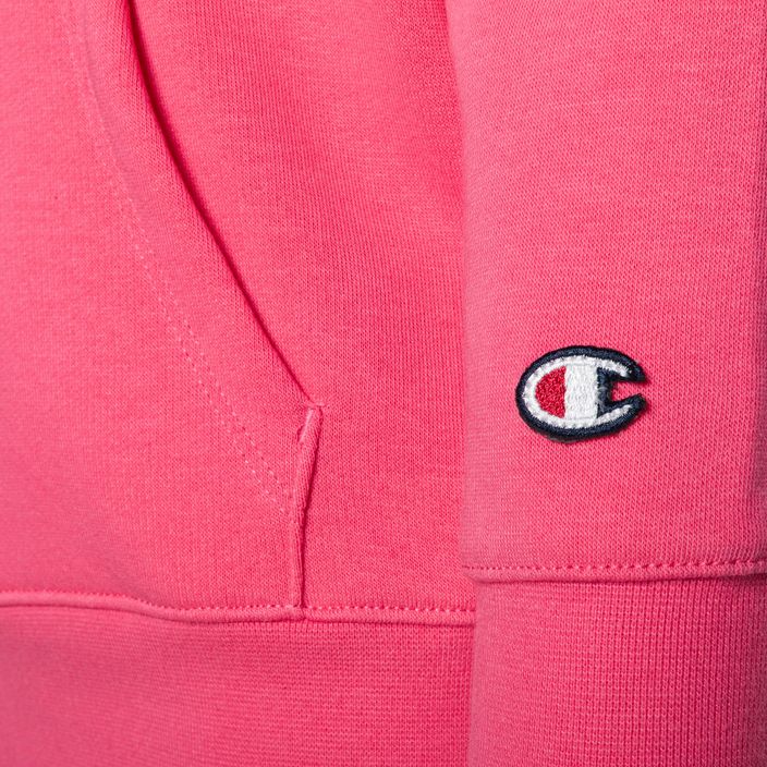 Champion Legacy children's sweatshirt dark pink 4