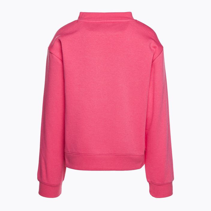 Champion Legacy children's sweatshirt dark pink 2