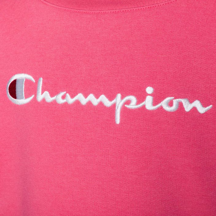 Champion Legacy children's sweatshirt dark pink 3