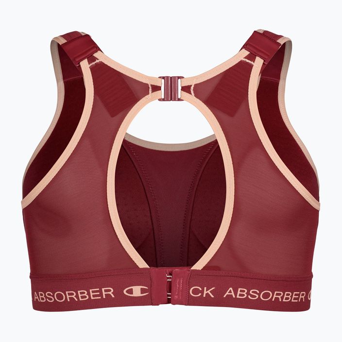 Shock Absorber Ultimate Run Bra Padded tibetan red training bra 7