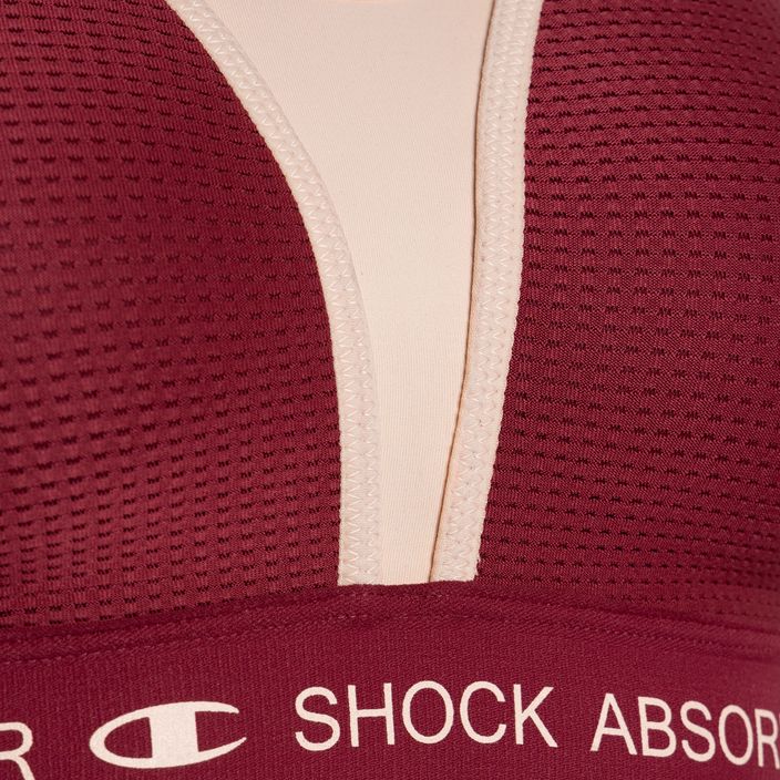 Shock Absorber Ultimate Run Bra Padded tibetan red training bra 5