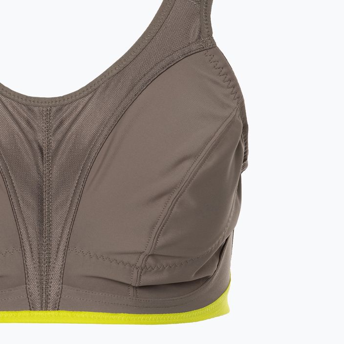 Shock Absorber Active D+ Classic grey/lemon training bra 3